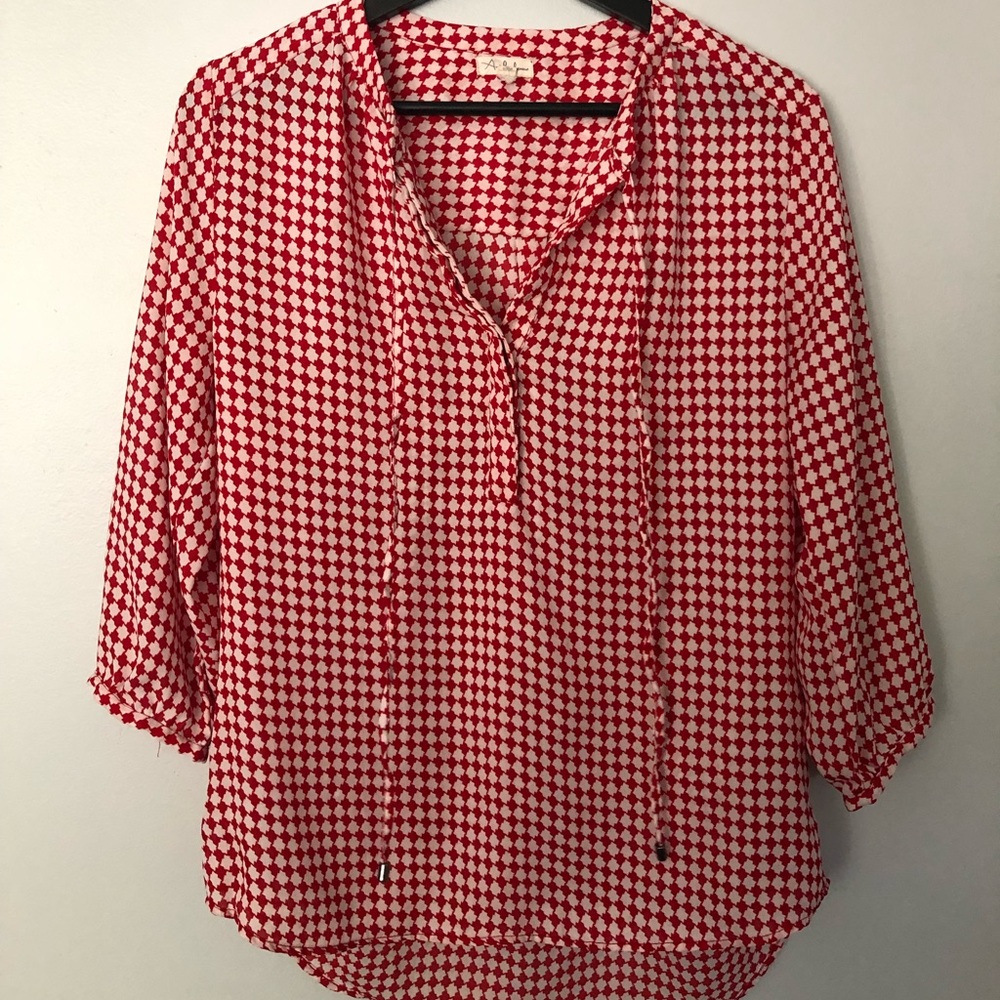 3/4 sleeve blouse